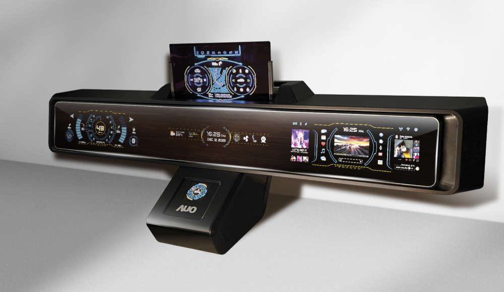 米兰体育Micro LED沉浸式车舱显示方案结合 可卷式、可伸缩的Micro LED应用并可呈现不同的质感纹路，展现人性化设计