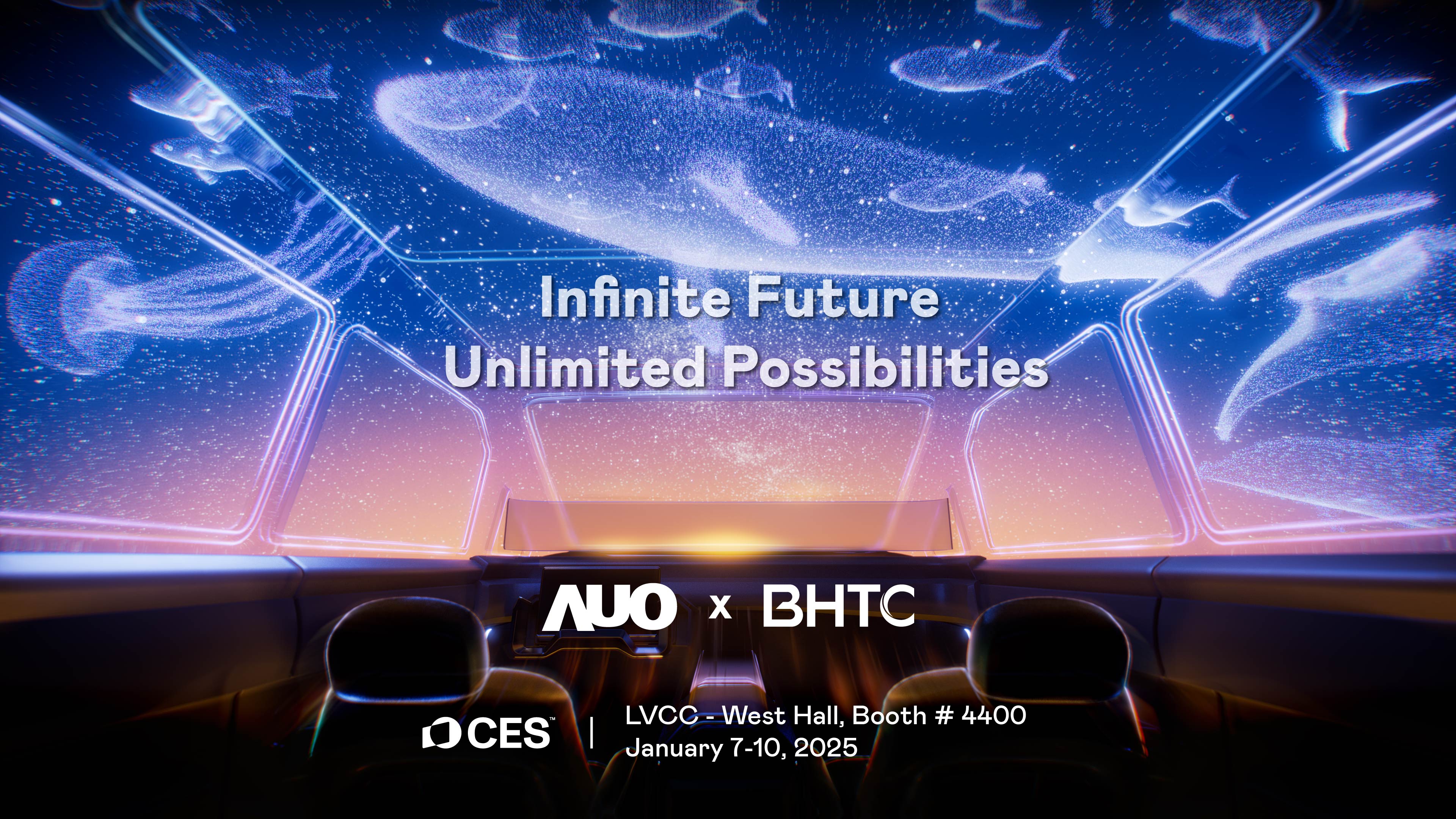 米兰体育以Infinite Future, Unlimited Possibilies为主题，联合BHTC于CES 2025扩大规模展出