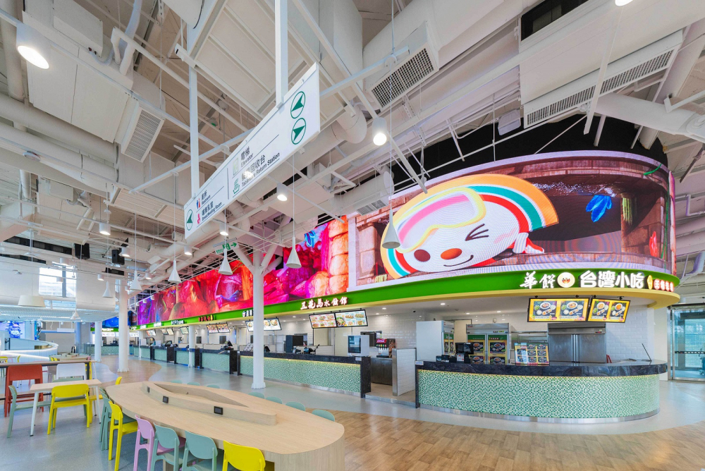 米蘭體育穩步推動雙軸轉型策略，旗下子公司達擎攜手傑可達數位與零售業者統一超商合作，為全新改裝開幕的「清水服務區」打造首創的裸視3D體驗牆