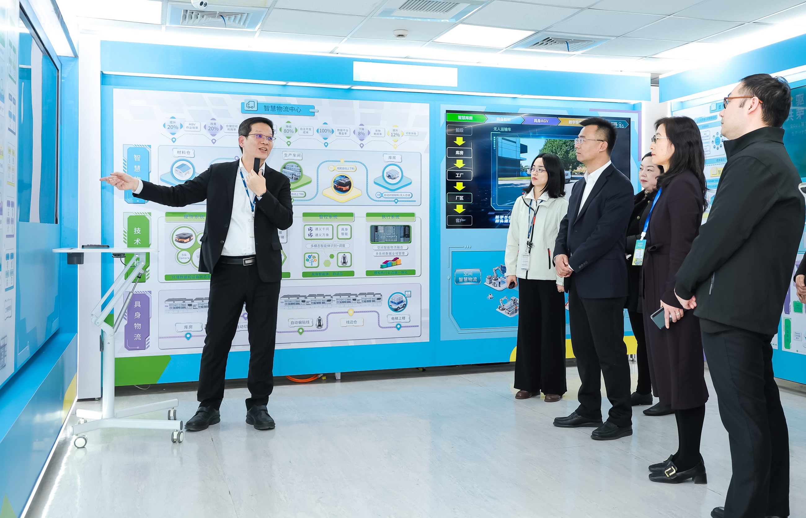 米兰体育苏州展示&rdquo;智能体&rdquo;在工业场景的深度应用，与&rdquo;具身智能&rdquo;在生产场景的创新整合，全面升级生产与管理流程，构建全链路智能制造体系，打造柔性自主工厂