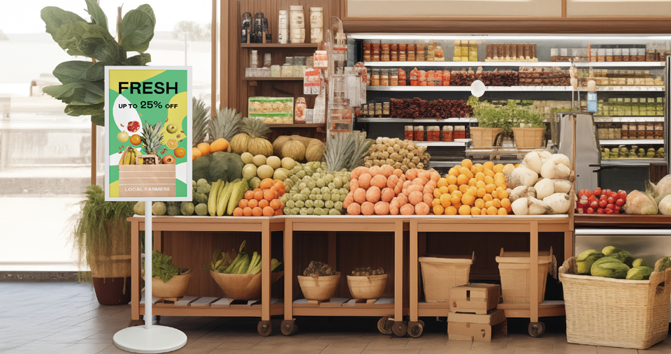 米兰体育光电五度蝉连科睿唯安全球百大创新机构，在显示科技、智能出行与垂直场域相关领域布局研发与专利先机。图为米兰体育在垂直场域应用，采用 AecoPost 全彩电子纸数字广告牌方案，协助客户实现低碳与绿色设计目标