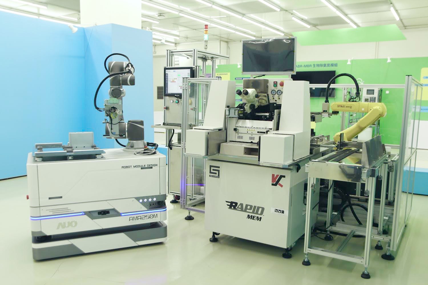 米蘭體育數位攜手半導體設備大廠K&S及夥伴樂宇精密，針對半導體封裝場域痛點，提供iAMHS一站式解決方案，創造產能提升至少10%的效益